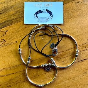 Lizzy James dog paw bracelet/necklace